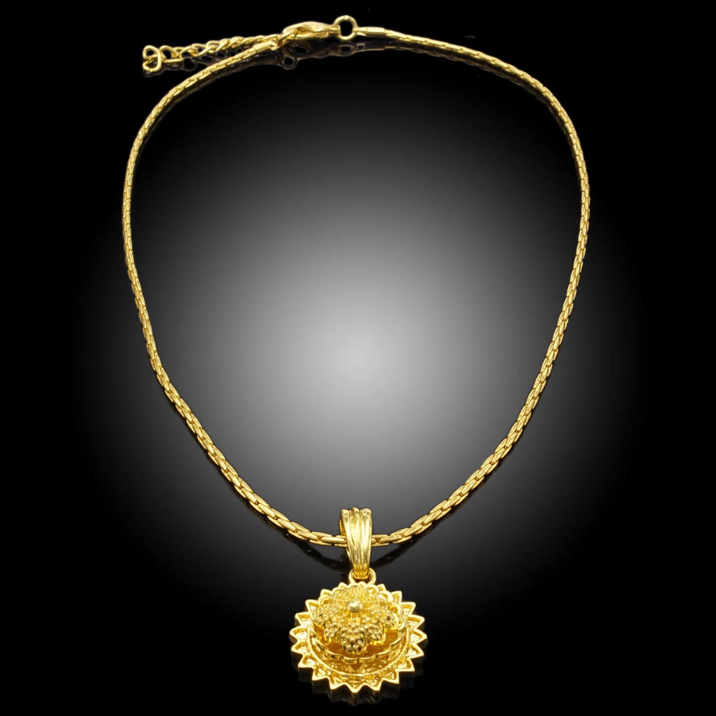 Zhuerrui Wholesale Traditional Romanian Jewelry Sets Bridal Women Jewelry Gold Necklace Ethiopian Jewelry HA16112201