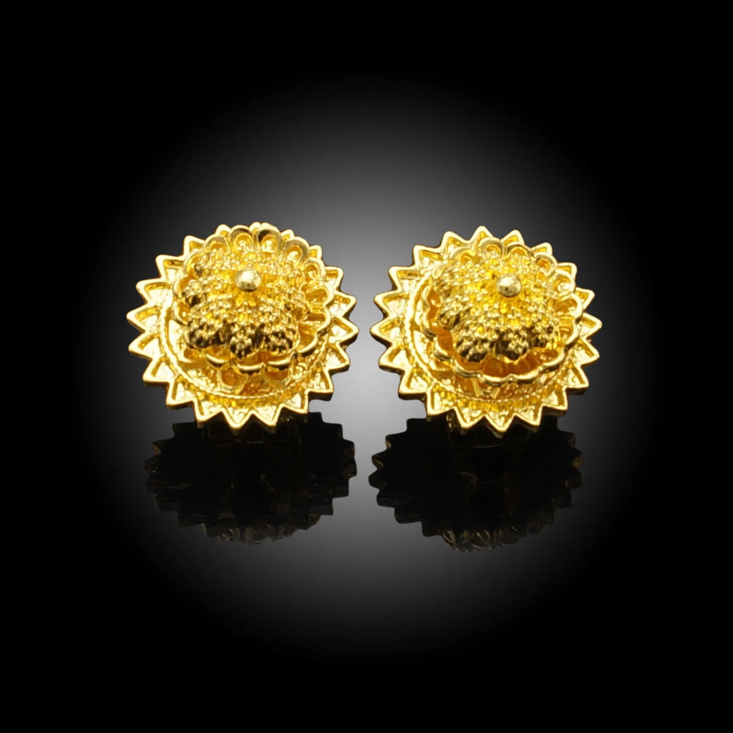 Zhuerrui Wholesale Traditional Romanian Jewelry Sets Bridal Women Jewelry Gold Necklace Ethiopian Jewelry HA16112201